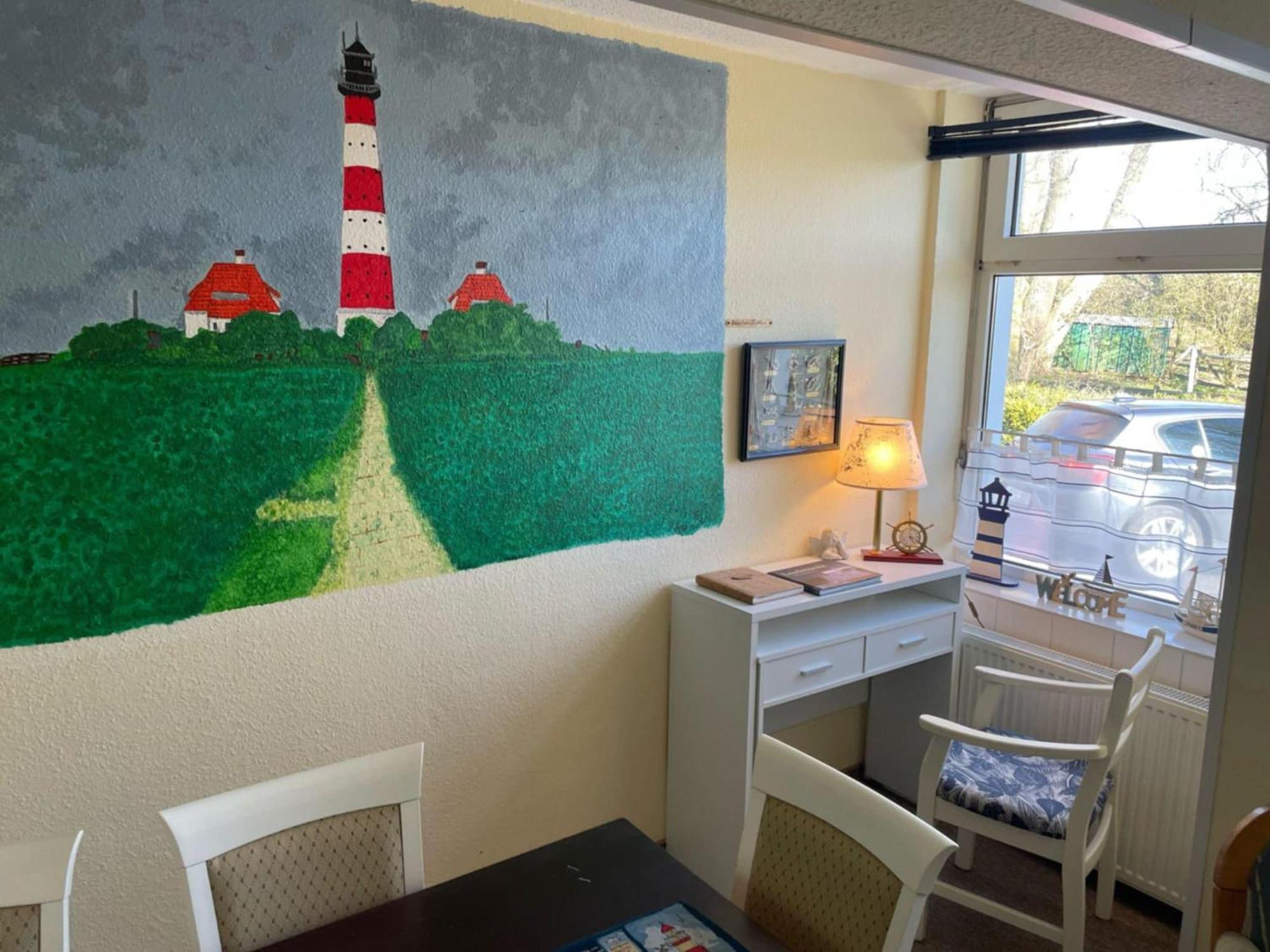 Ferien Wohnung -Leuchtturm Oldenswort Extérieur photo